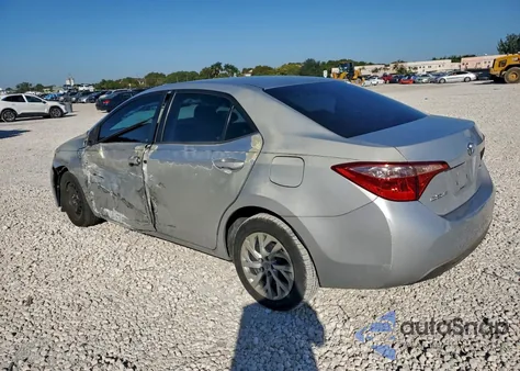 2017 Toyota Corolla L из США, поврежденный, VIN 2T1BURHE0HC880913